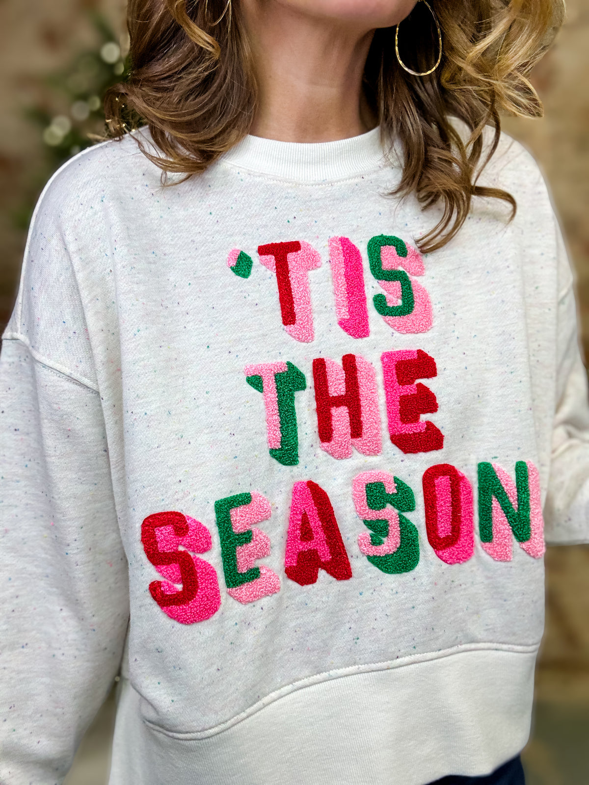 "Tis The Season" Sweatshirt Top