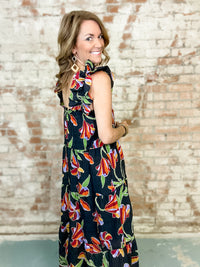 THML Stevie Floral Print Dress