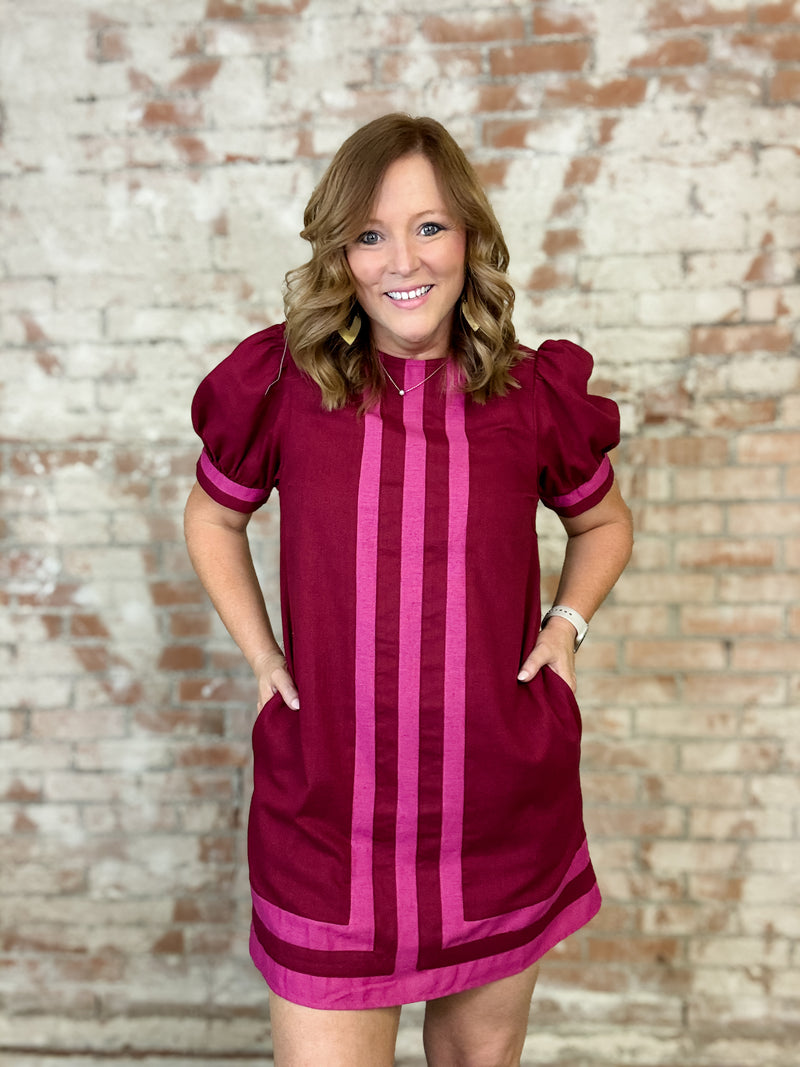 Reghan Linen Blend Dress