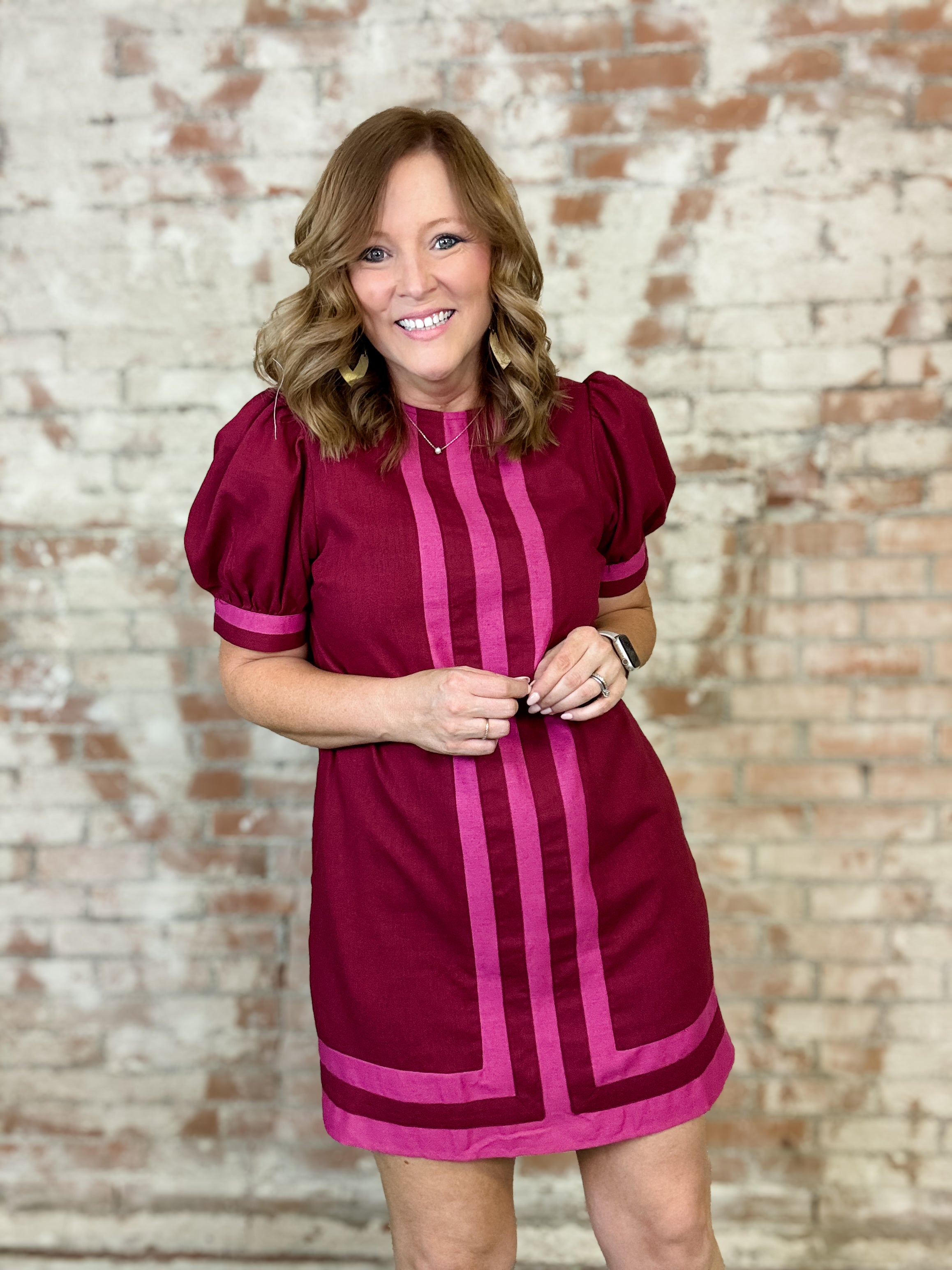 Reghan Linen Blend Dress