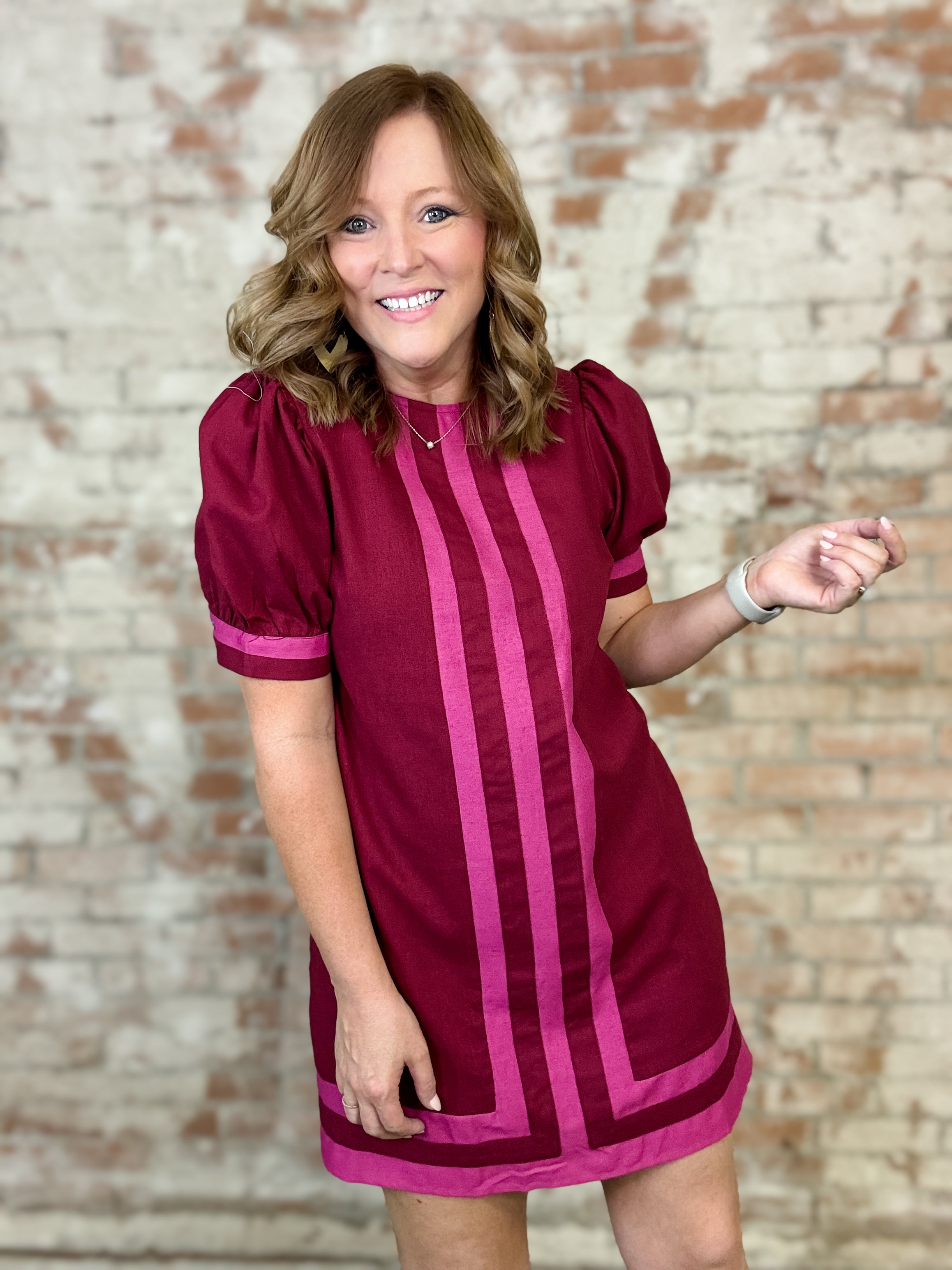 Reghan Linen Blend Dress