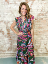 THML Patricia Pintuck Detail Dress