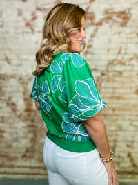 Cassidy Floral Embroidery Top