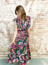 THML Patricia Pintuck Detail Dress