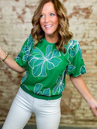 Cassidy Floral Embroidery Top
