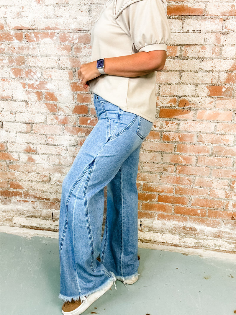 Holt High Rise Wide Leg Jean