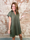 Joanne Collared Neck Dress
