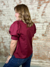 Lucy Embroidered Collar Top