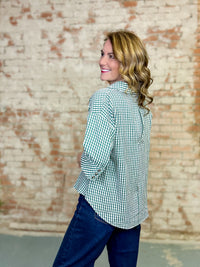 Aspen Gingham Top