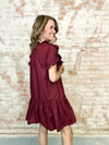 Krista Ruffle Button Front Dress