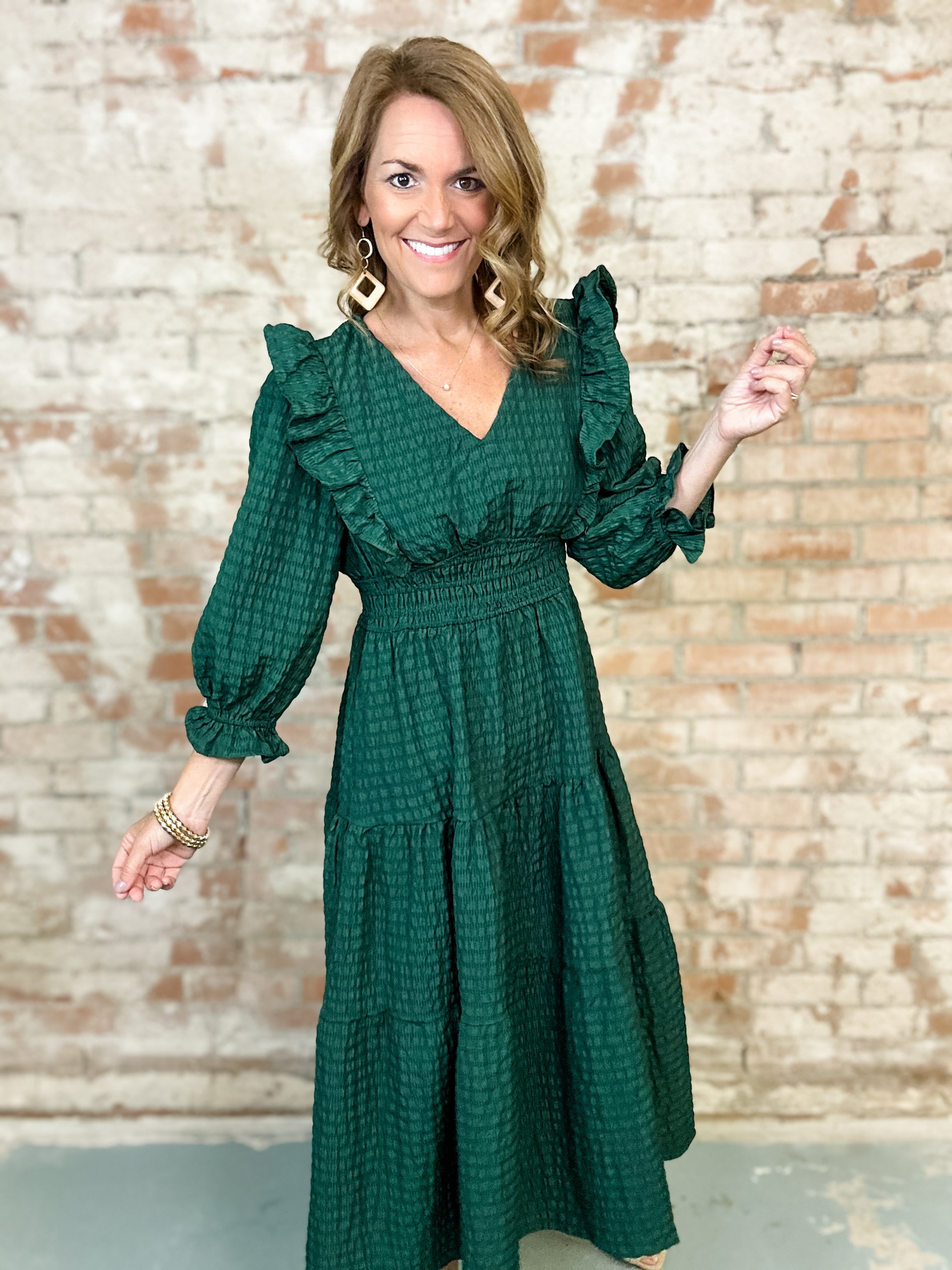 Layne Ruffle Tiered Dress