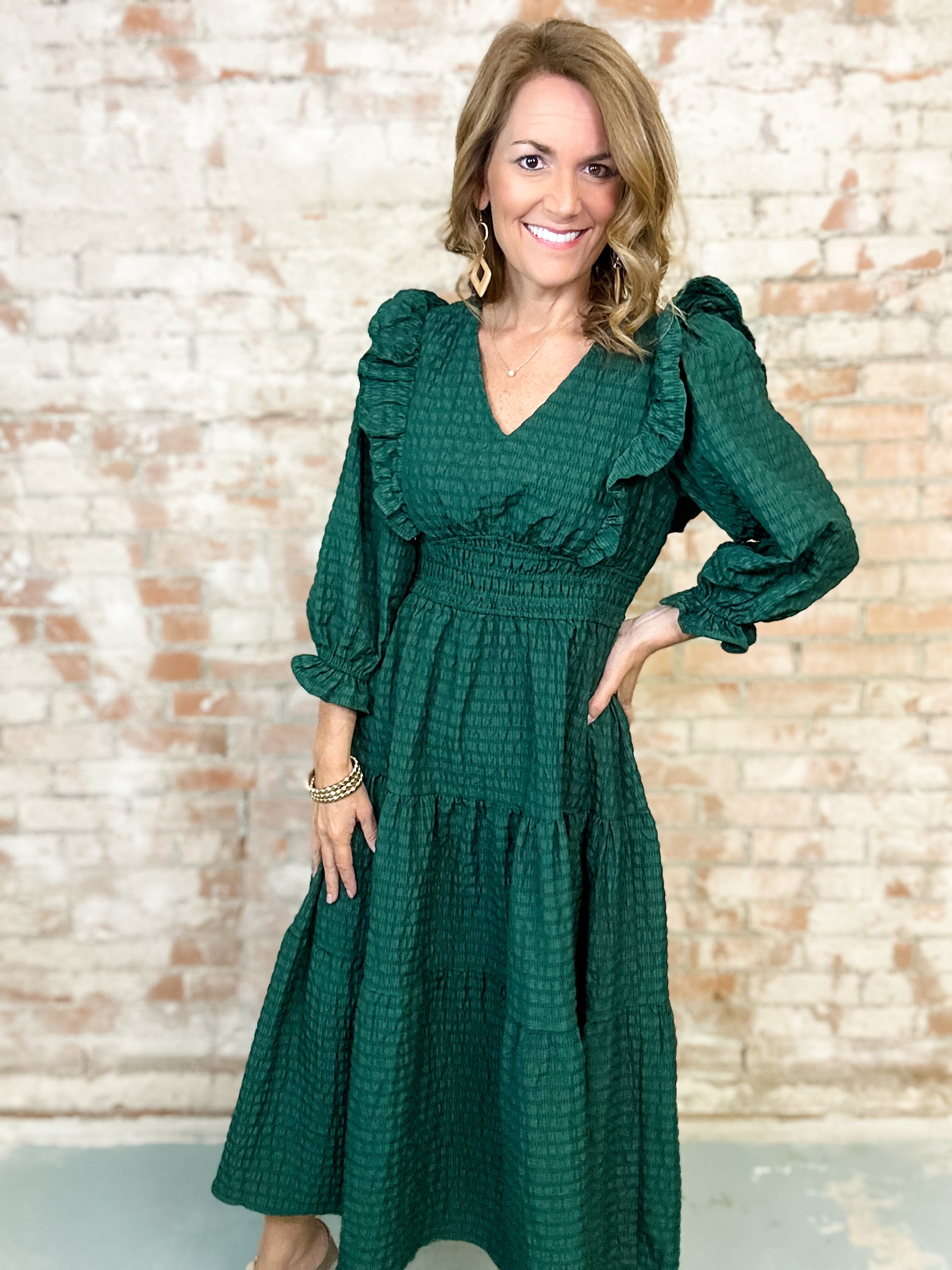Layne Ruffle Tiered Dress
