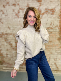 Blakely Ruffle Shoulder Top
