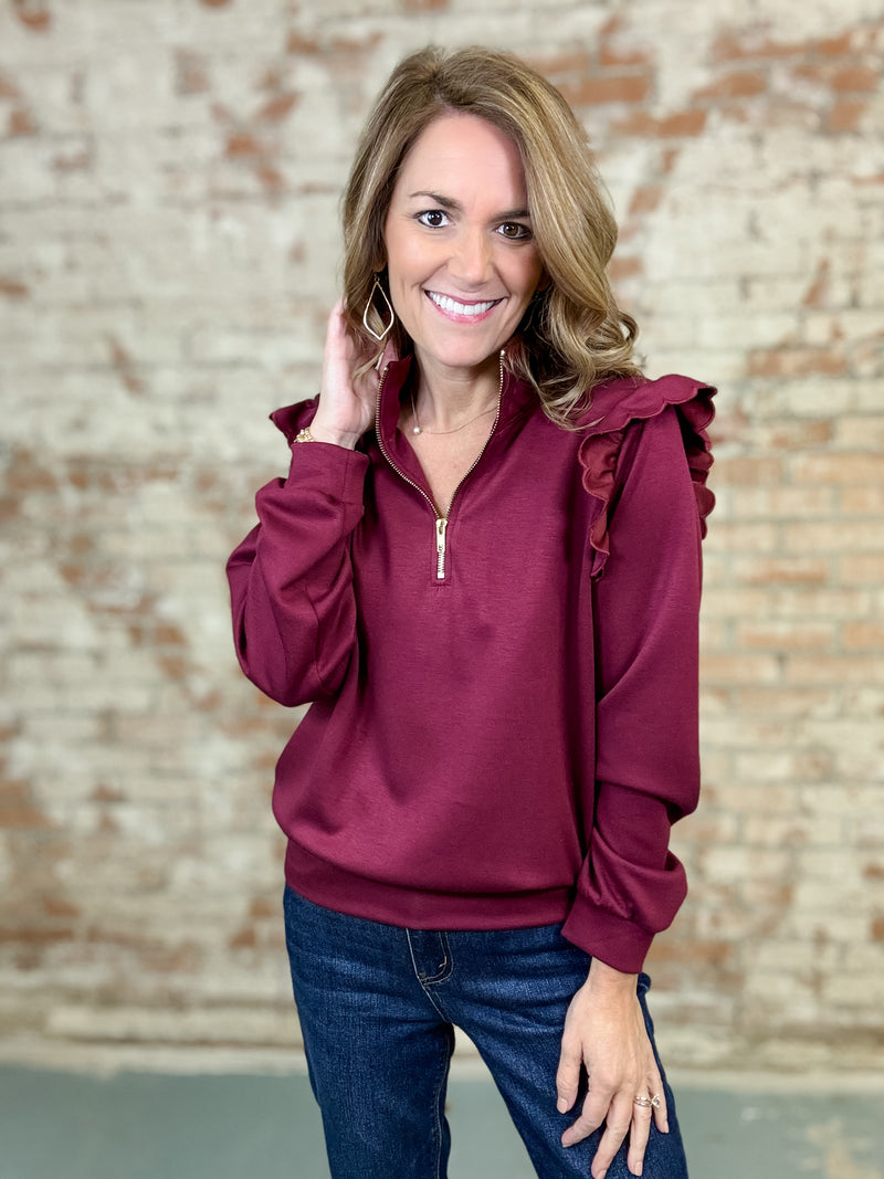 Shandy Quarter Zip Pullover
