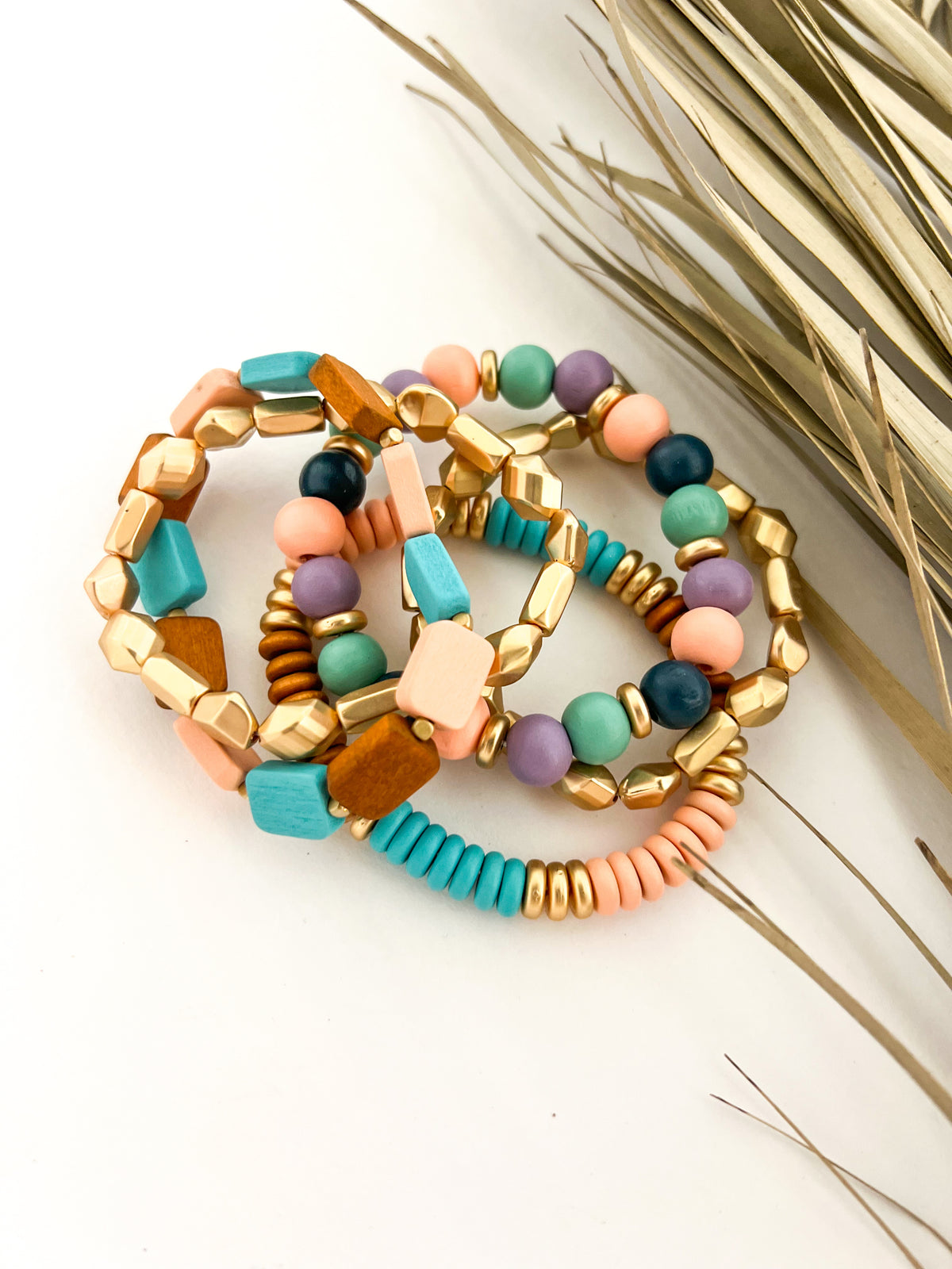 Mina Multicolor Bracelet Set