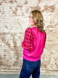 Meribelle Hounstooth Top