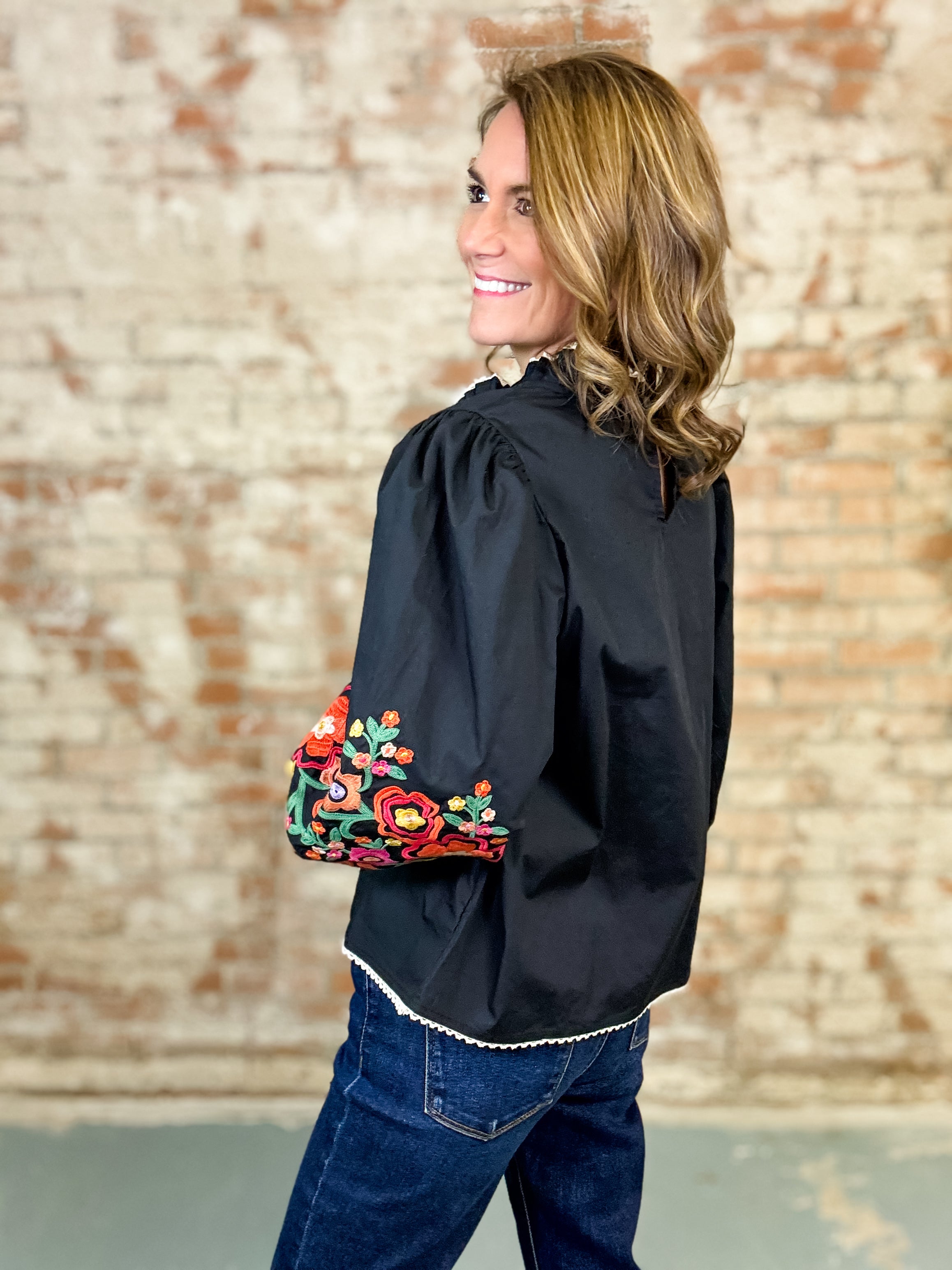 Truly Embroidered Top