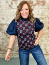 THML Tannie Puff Sleeve Top