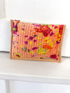Rosalind Cotton Velvet Zipper Pouch