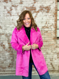 Ivy Jane Sasha Pink Coat