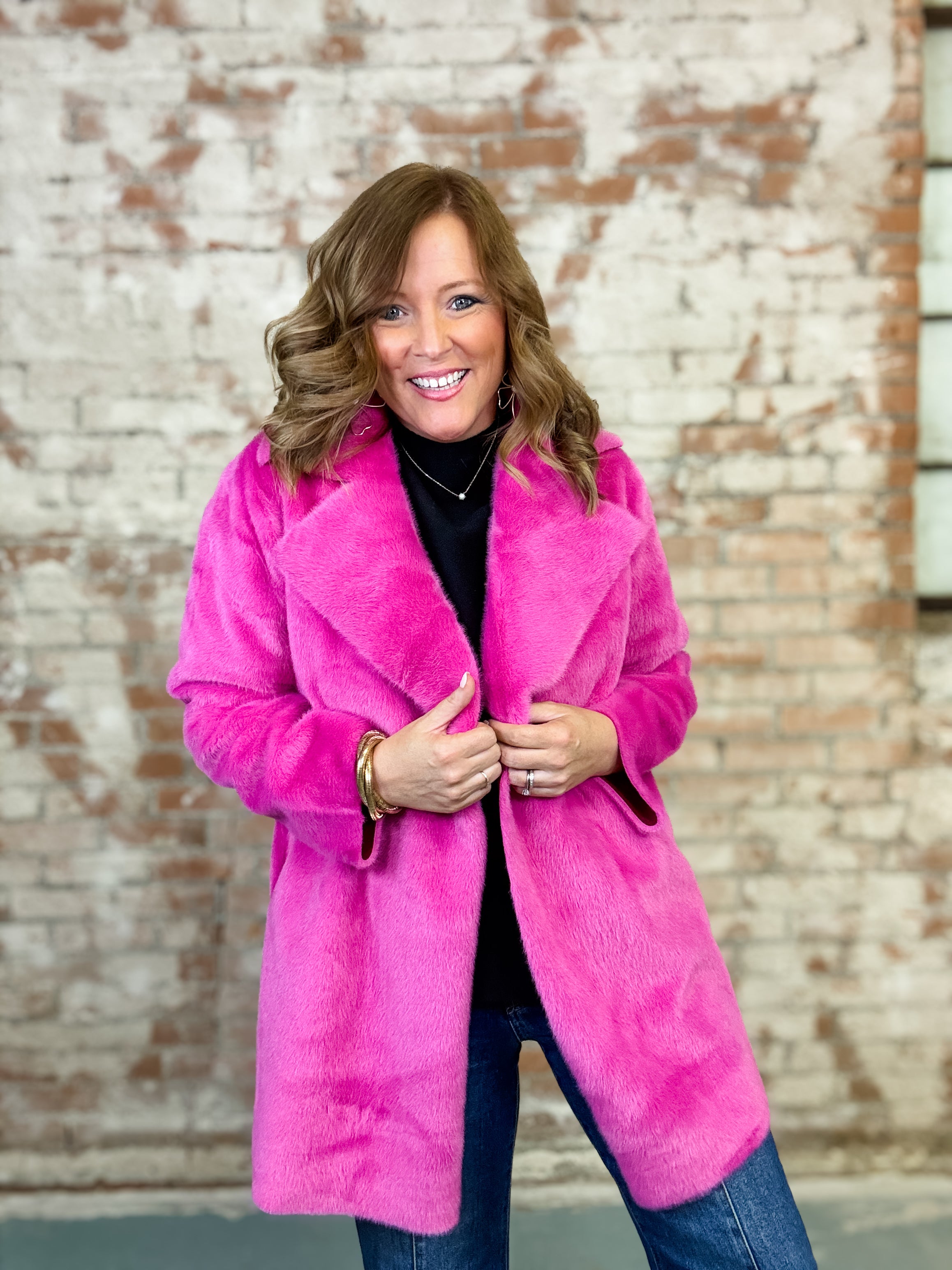Ivy Jane Sasha Pink Coat