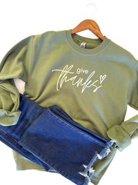 Give Thanks Sweatshirt