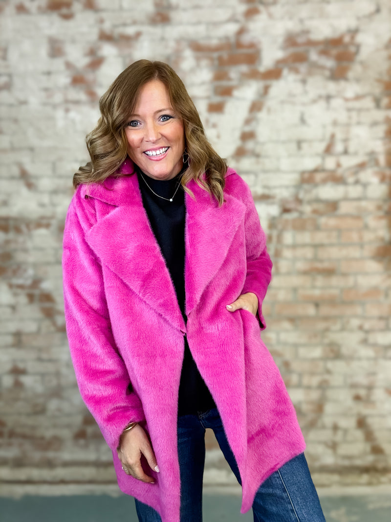 Ivy Jane Sasha Pink Coat