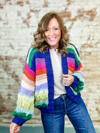 Tierny Colorful Cardigan