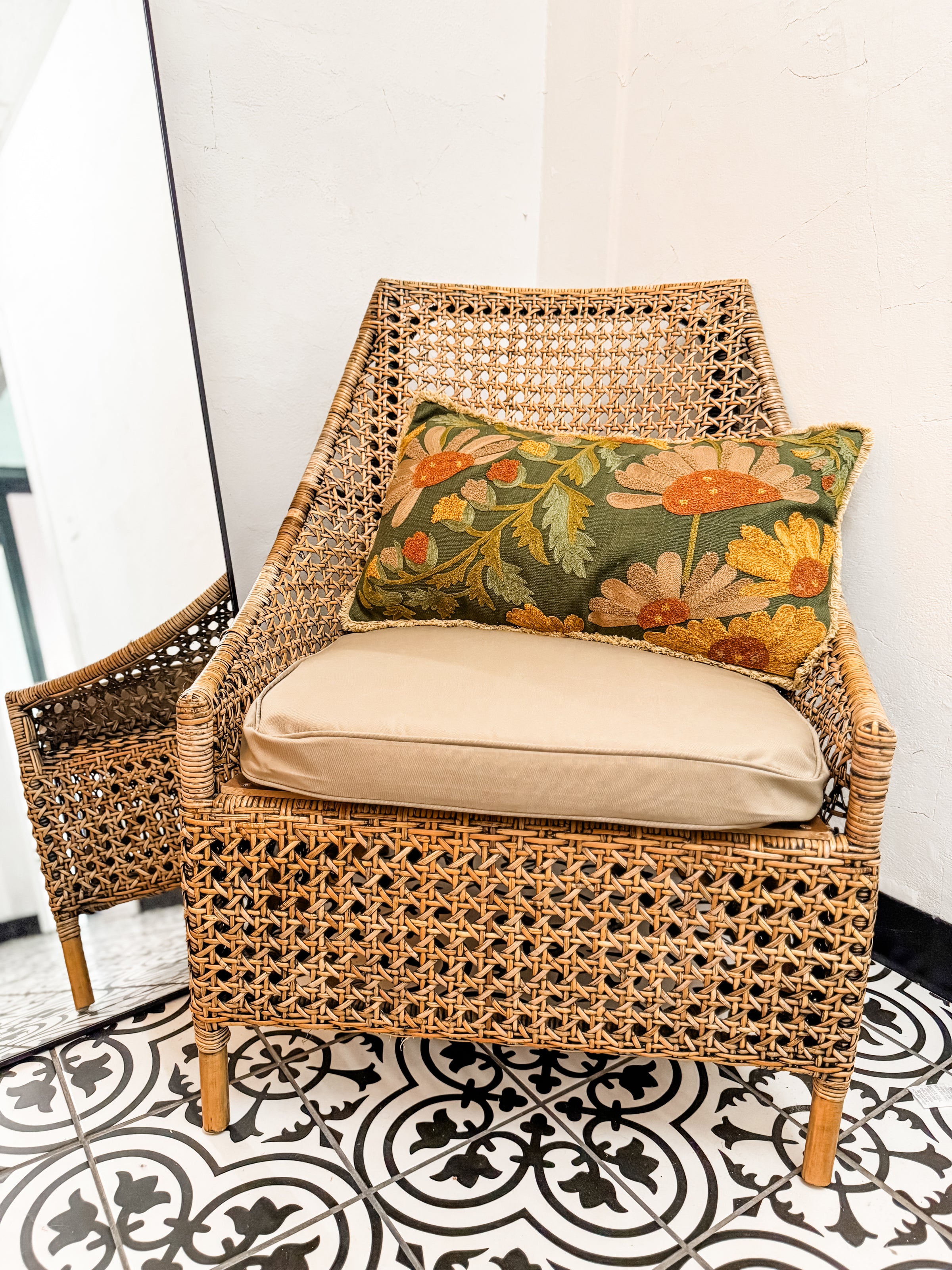 Fall Floral Pillow