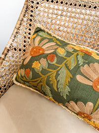Fall Floral Pillow