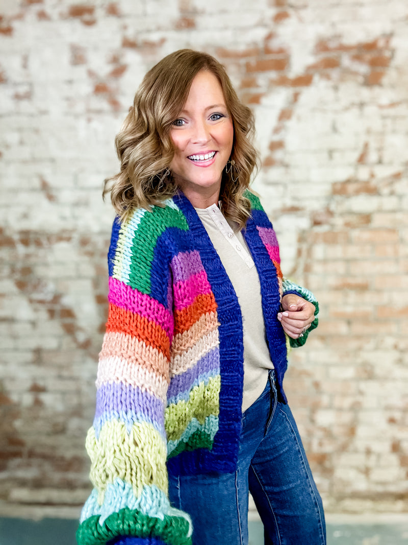 Tierny Colorful Cardigan