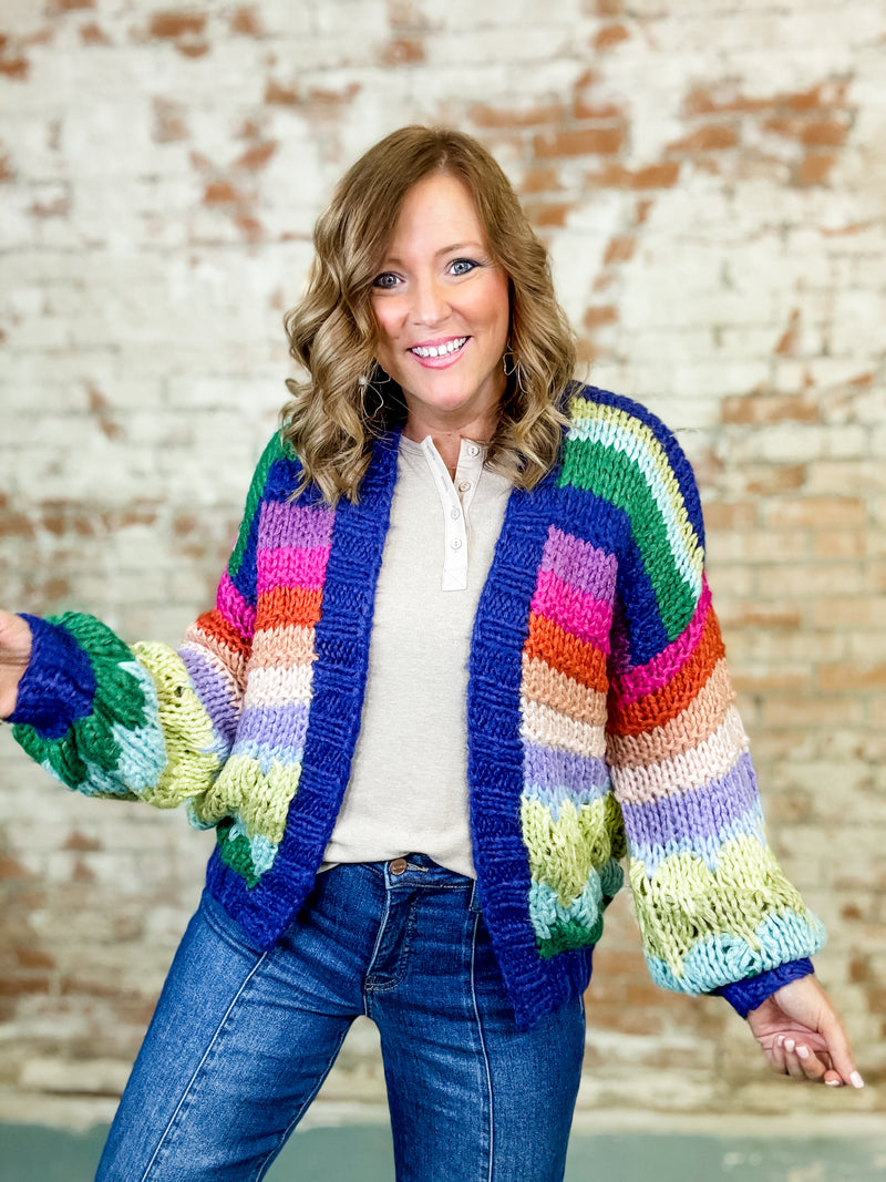 Tierny Colorful Cardigan