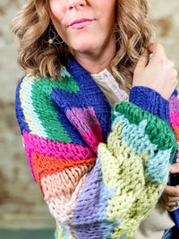 Tierny Colorful Cardigan
