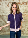 Violeta Scalloped Top