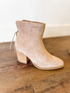 Wesley Suede Stacked Bootie