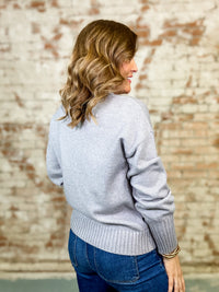 THML Lilas Flower Sweater