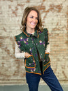 Kathie Quilted Floral Vest