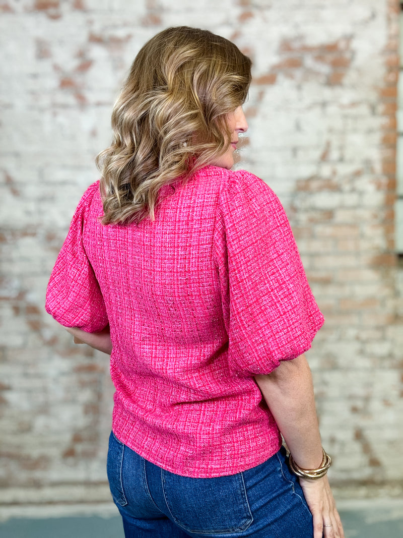 THML Jessa Tweed Top