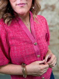 THML Jessa Tweed Top