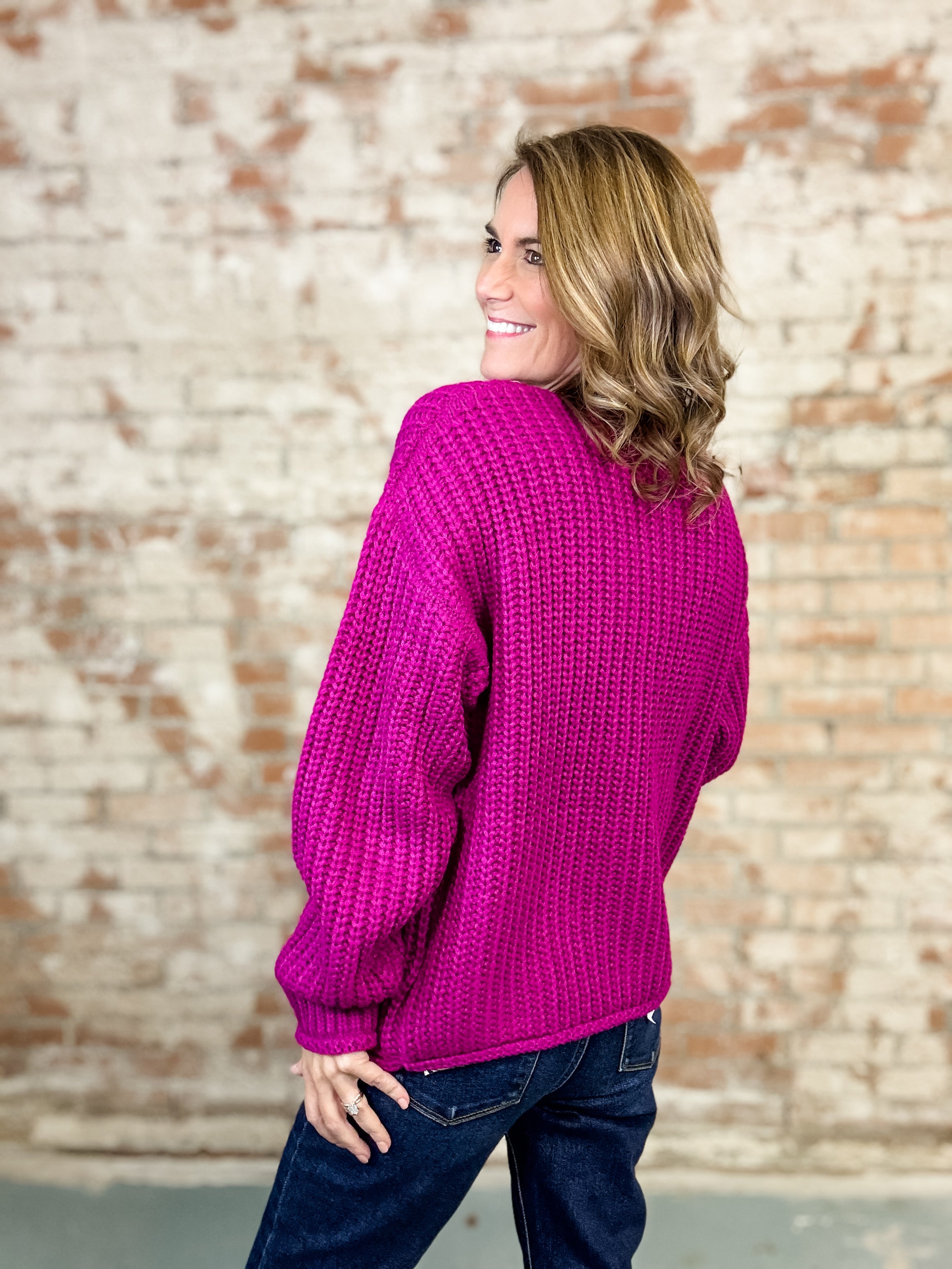 Aurin Button Down Sweater