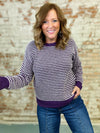 Shirley Waffle Pullover