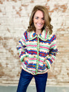 Ivy Jane Fair Isle Sherpa Jacket