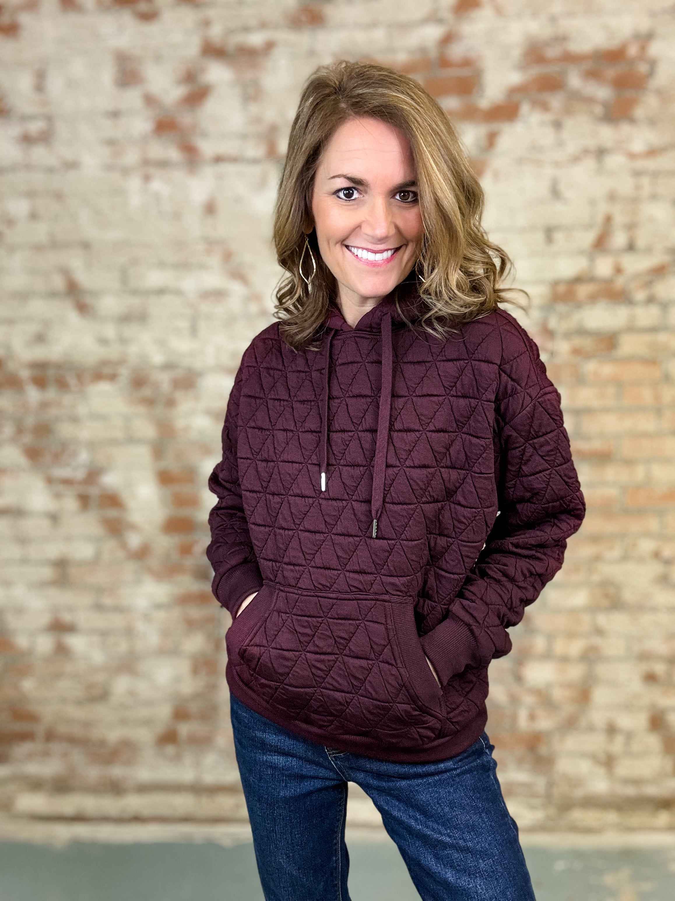 Tessah Quilted Pullover