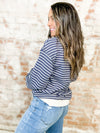 Alleisha Stripe Long Sleeve Top