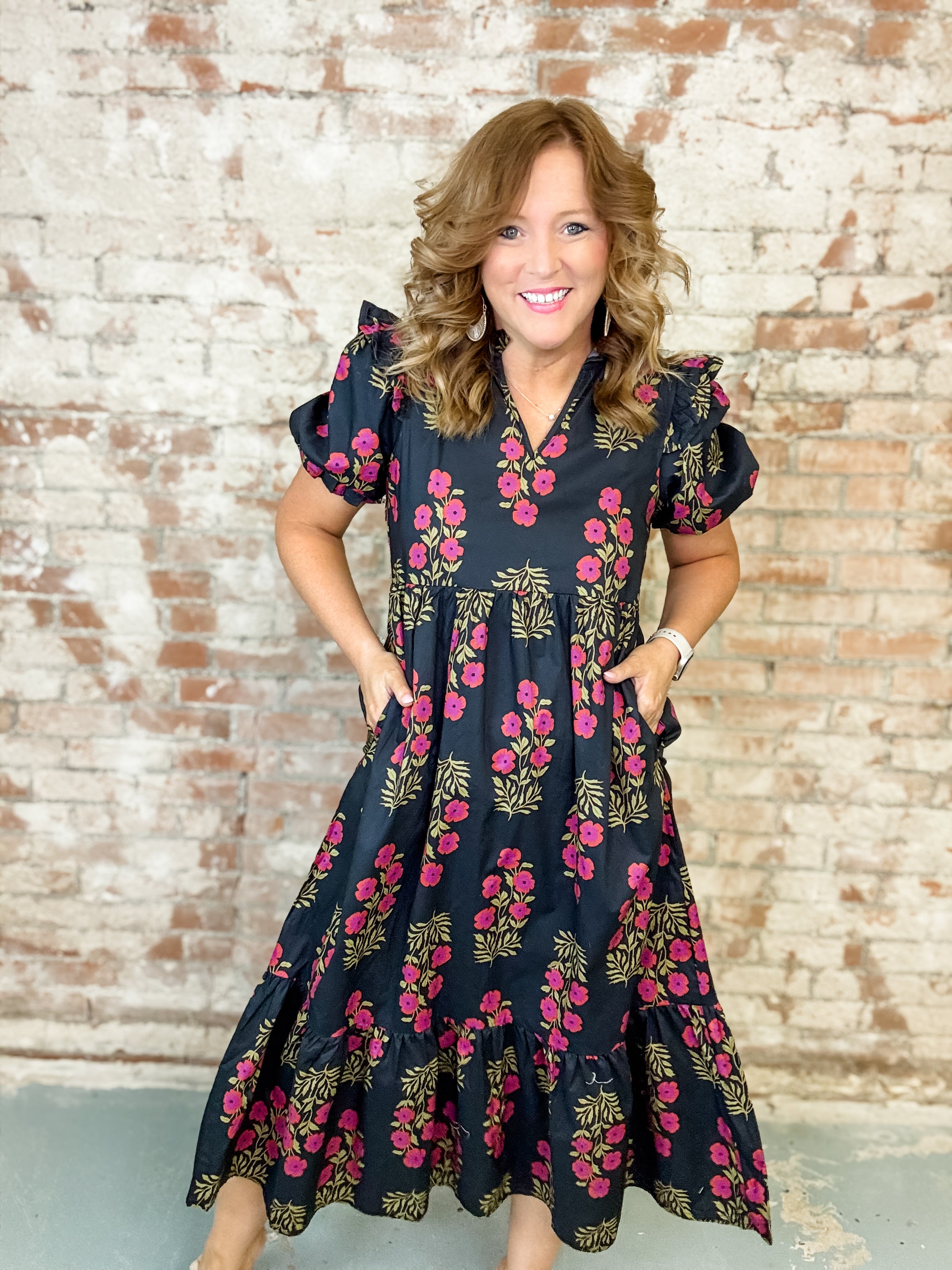 Jeceline Floral Dress