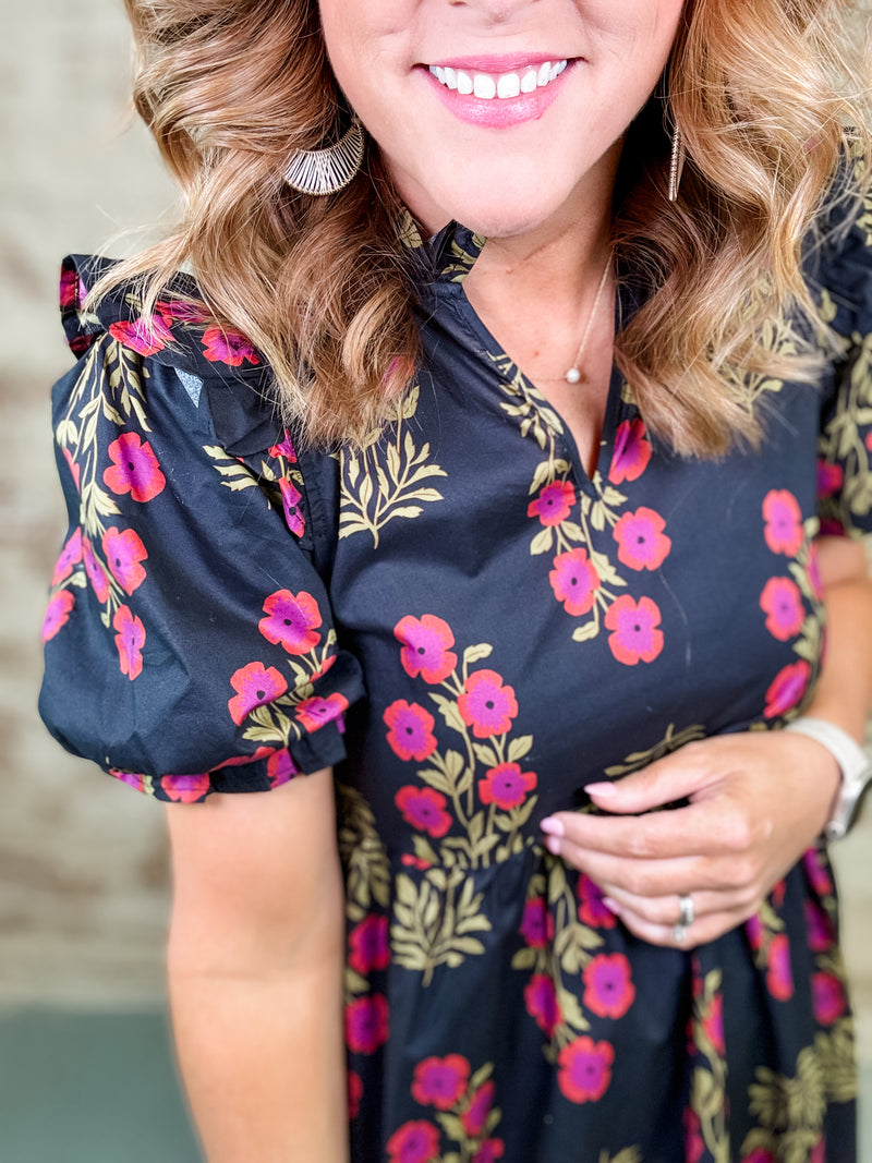 Jeceline Floral Dress