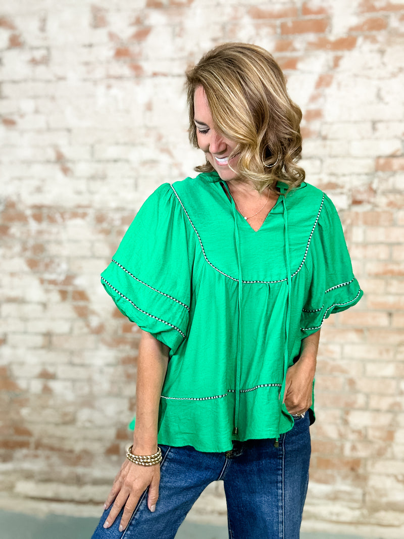 Kady Piping Detail Top