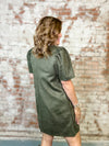 THML Aurelia Suede Dress