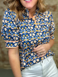Cohen Puff Sleeve Top