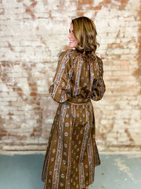 Dellanie Mix Floral Dress